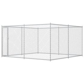 Outdoor Dog Kennel 150.8" x 150.8" x 72.8"